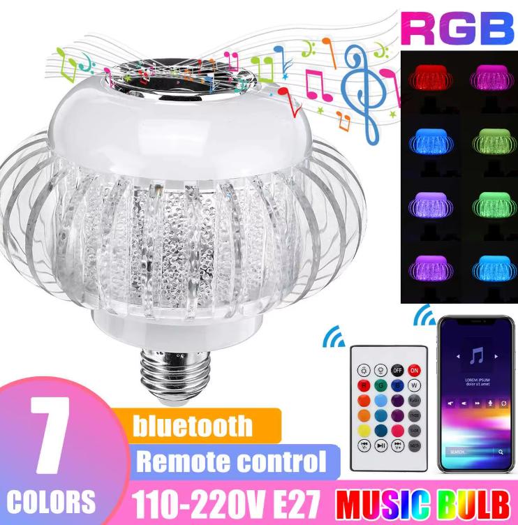 Muzyczna Lampa RGB z Bluetooth