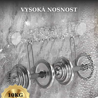 (Gorąca Oferta) Wieszak Ścienny Z Przyssawką Próżniową, Bez Wiercenia
