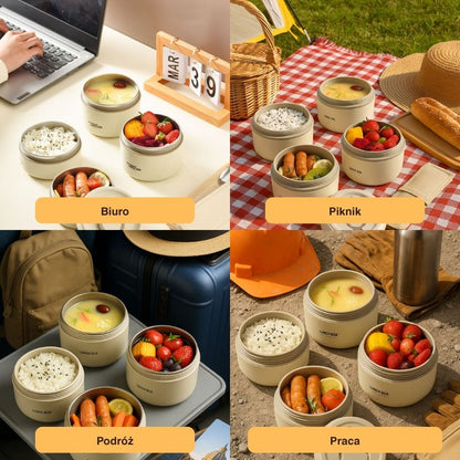 (30% OFF) Bezpieczny Lunchbox Termiczny