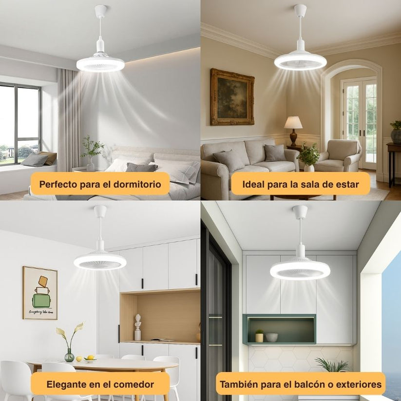 ZenAir™ Bezprzewodowe światło z wentylatorem