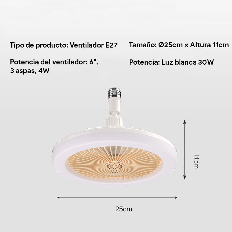 ZenAir™ Bezprzewodowe światło z wentylatorem