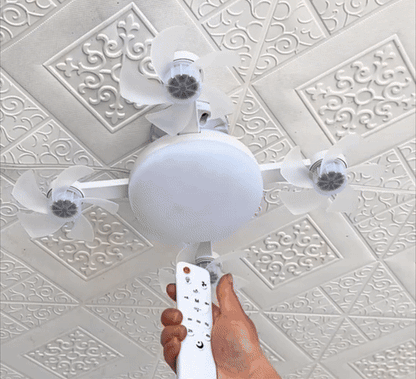 BreeLite™ – Kompaktowa Lampa Z Czterołopatkowym Wiatrakiem
